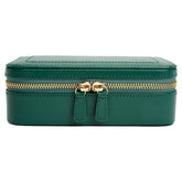 Wolf Sophia Travel Zip Case Forest Green - Dracakis Jewellers